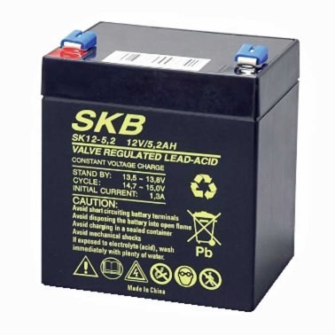 Batteria ricaricabile 12V 5,2Ah - SKB SK 12-5,2