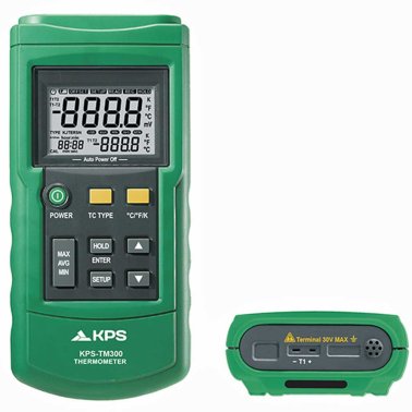 KPS TM300 Termometro Digitale 1 canale per termocoppie
