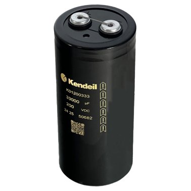 Condensatore elettrolitico Kendeil 33.000uF 200V 76x170mm vite M6