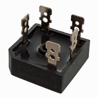 SKBPC3512 Ponte a diodi trifase 35A 1200V con faston 6.3mm