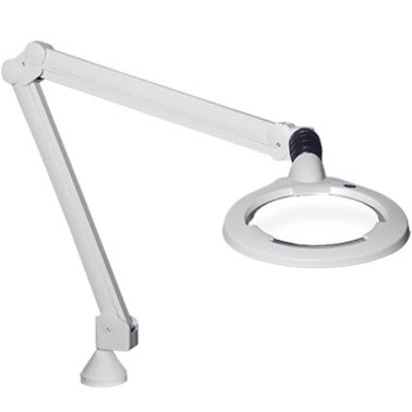 Vision-Luxo CIRCUS LXC-695 | Lente di ingrandimento rotonda ⌀165mm 5 diottrie con illuminazione a LED