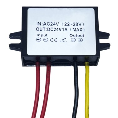 Convertitore Trasformatore AC-DC 24V 24W | Da 24V AC a 24V DC 1A