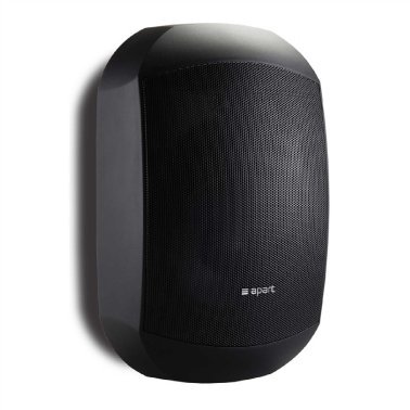 Apart / Biamp MASK4CT-BL - Diffusore Acustico da Parete 50W 100V/16Ω, Nero | Speaker per Installazioni Audio