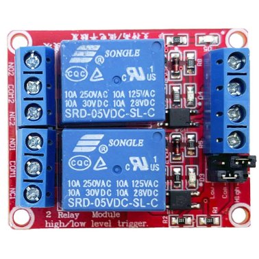 Shield con 2 Relè elettromeccanici bobina 5V