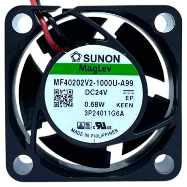 Sunon MF40202V2-A99-A | Ventilatore 40x40x20 24VDC | Vapo MagLev 13,07m³/h | Con fili