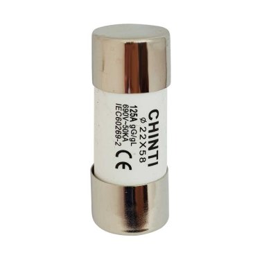 Fusibile cilindrico 63A 100kA Tipo gG 22x58 - Chint 80638C