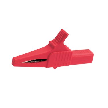 Clip Coccodrillo Multi Contact XKK1001 Rosso Connessione Banana 4mm