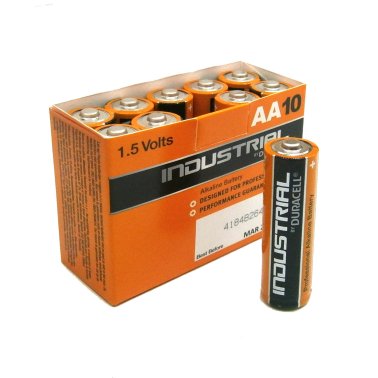 Duracell Industrial AA battery pack 10 pieces