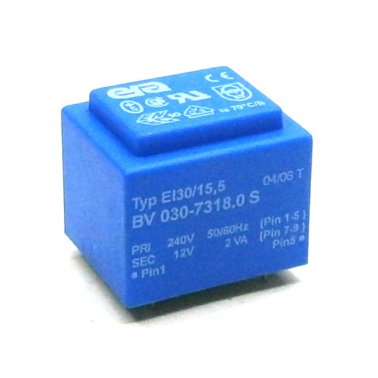 Era Encapsulated Transformer EI30 / 15,5 2VA - 240V - 12V