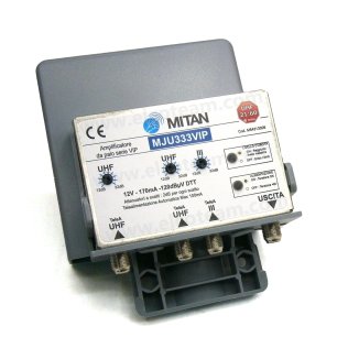 Mitan MJU333VIP 3 pole input amplifier, 3 settings, VIP technology