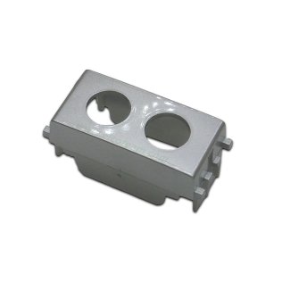Vimar Plana Silver - two-hole adapter