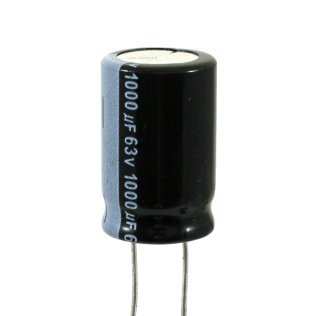 Electrolytic Capacitor 1000uF 63 Volt 105 ° C Lelon 16x25