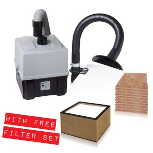 Promo WellerFT Zero Smog TL Kit 1 Fume extractor for single station + spare filter set FT91015691