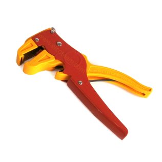 Adjustable automatic stripping pliers