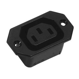 K + B 43R031121 IEC C13 Panel Female Connector