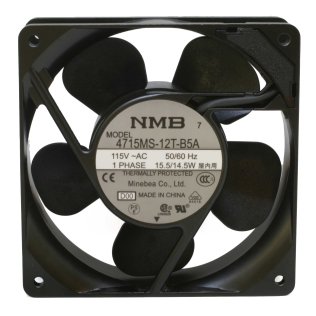 NMB 4715MS-12T-B5A Ventilatore 119X119x38 115VAC su Cuscinetto a Sfera