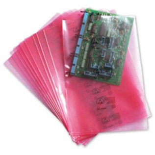 Dissipative Envelope in Pink Antistatic Polyethylene 200x300 mm - Pack of 100 pieces