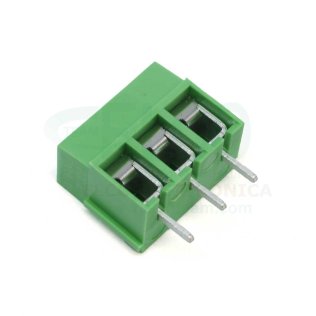 3-pole 5mm pitch PCB terminal block, height 12.5mm Tianli TL202V-03P