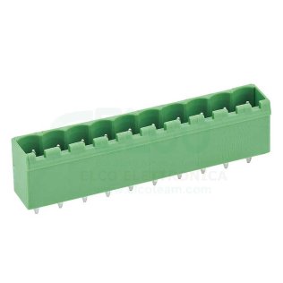 Vertical Male Connector 10 poles 5mm pitch Tianli TLPHC-200V-10P