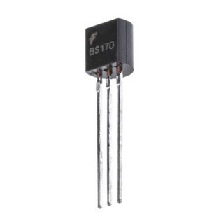 BS170 MOSFET Transistor N Channel 500mA 60V 5Ohm