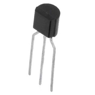 BC327-25 PNP Transistor 45V 800mA 100MHz TO-92 Diotec