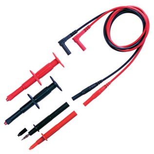 Silicone Tips Set with Contact-Banana Terminals and Multi-Contact Z4S-400 Crocodile Terminals