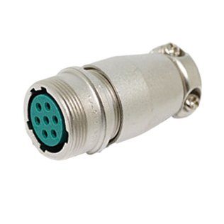 SRCN1A16-7S Threaded Female Threaded 7 Pin Female Socket