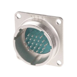 SRCN2A25-24P 24 Pin Male Threaded Panel Plug