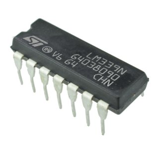 STMicroelectronics LM339N Quadruplo Comparatore di Tensione