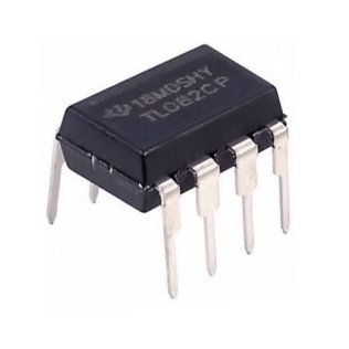 Texas Instruments TL082CP DIP-8 Wide Band Dual JFET Operational Amplifier