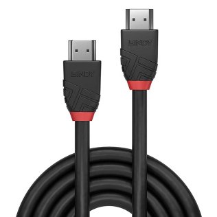 Cable HDMI 2.0 High Speed Black 1 meter Lindy 36471