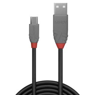 Cavo USB 2.0 da Tipo A a Micro USB Tipo B da 1 metro Lindy 36732