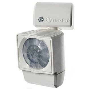 Finder 18.91.8.230.0042 Indoor Motion Detector for Dark Gray Wall Boxes