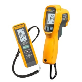 Promo Fluke 417D Compact Laser Meter for measurements up to 40m and Fluke 62 MAX+ infrared thermometer