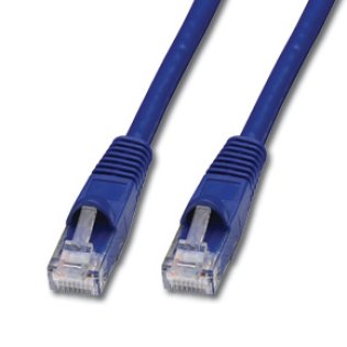 Cavo di Rete UTP Cat6 0.5m Blu