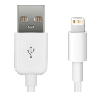 Lightning USB 2.0 cable Apple MFI certified 1 meter MicroConnect