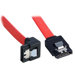 Lindy 33456 Internal SATA cable with click angle 0.5 mt
