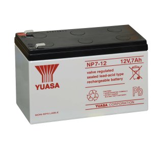 YUASA NP7-12 Batteria ermetica al piombo 12V 7Ah