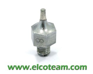 DS118 Punta Weller per Dissaldatori 80W con filettatura 