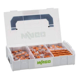 Wago 887-952 Complete kit of electrical joints with supports for DIN bar