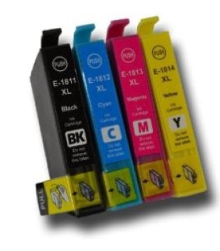 Yellow Tank 13ml compatible Epson XP30, XP102, XP202, XP205, XP302, XP305, XP402 # 18XL