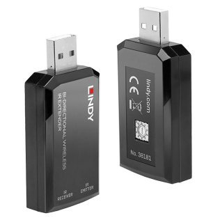 Lindy 38181 USB Bidirectional Wireless IR Extender IR Remote Control Extender