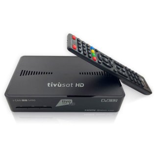 i-CAN S490 Decoder Tivùsat HD con Tessera Tivùsat