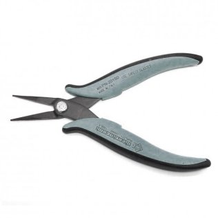 Piergiacomi PN2015D Long Pliers with Knurled Pointed Noses and Dissipative Handles