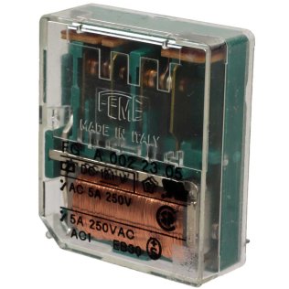 FEME FG-A-002-23-05 Relè Piatto 12VDC 2 scambi 5A 250V