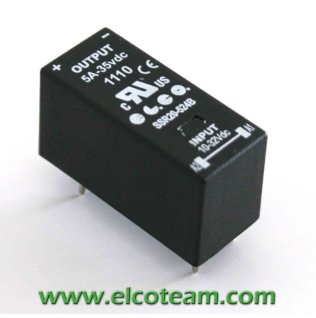 SSR20-524B ELCO Solid State Relay 10-32VDC Control Output 5A 35VDC