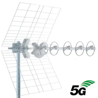 Digital Terrestrial Antenna T2 UHF Fracarro ALPHA 5 HD 700 5G - 213240