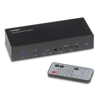 Lindy 38084 HDMI 4x2 4K60 Video Matrix Switch