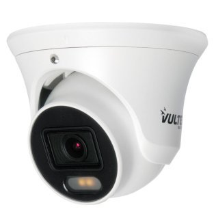 Vultech VS-IPC1550D1FEWDSC-ECO IP Camera Eco Dome 5MP Showcolor Ottica Fissa 2,8mm POE con Microfono e Slot SD