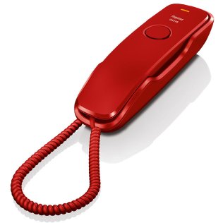 Siemens Gigaset DA210 Telefono analogico da Tavolo colore rosso